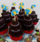 Cupcake de chocolate
