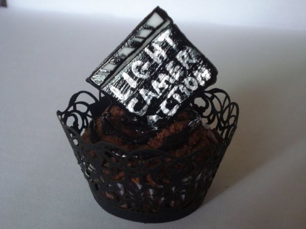 Cupcake chocolate e nozes